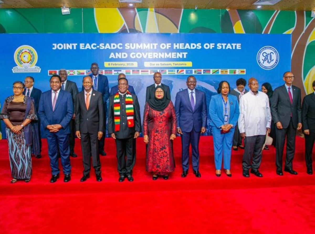 Résolutions fermes au sommet conjoint de Tanzanie : La SADC et l'EAC invitent le Rwanda à se retirer du sol congolais !